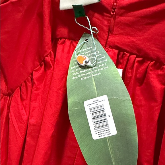 FARM Rio Strapless Red Dress - Picture 5 of 5